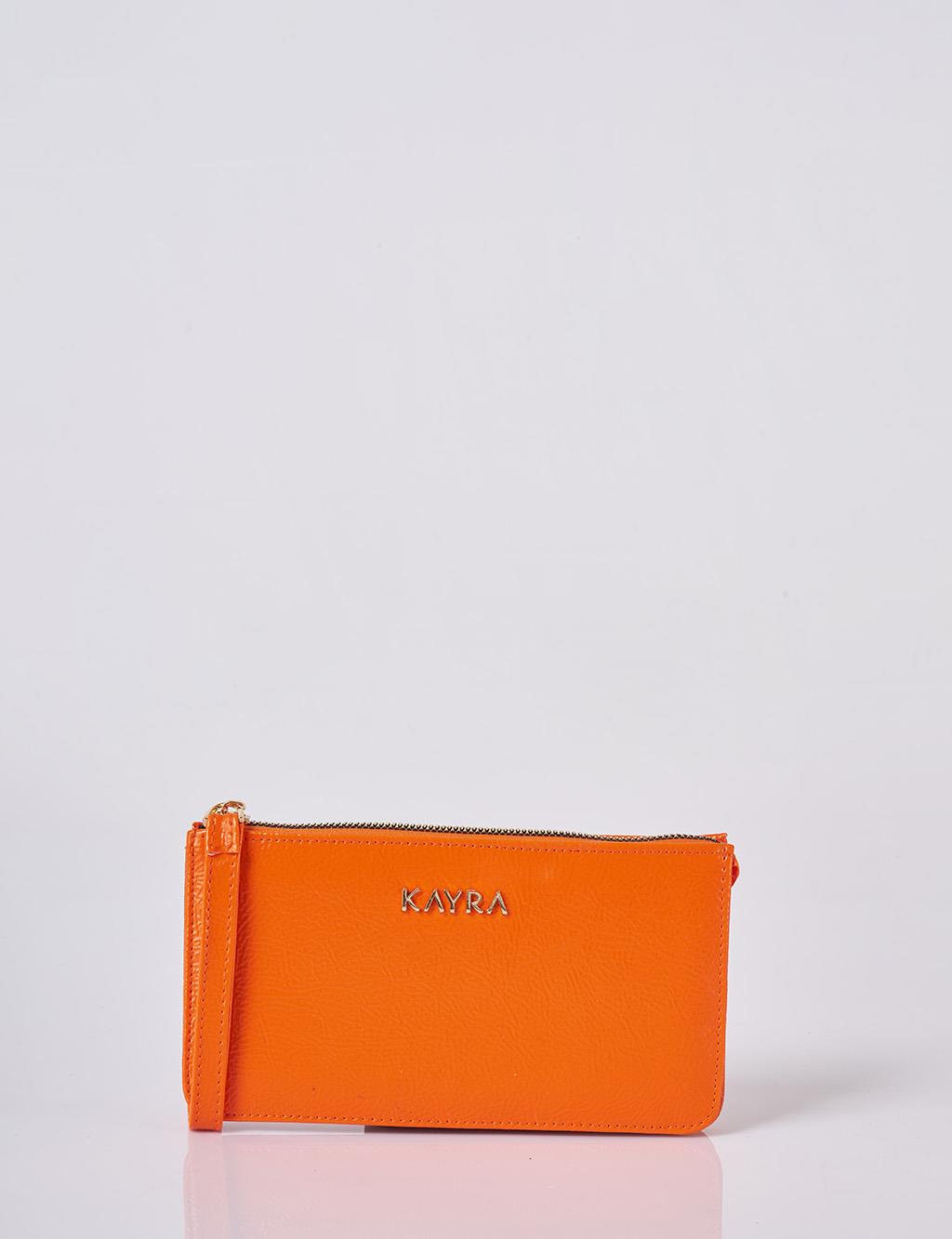 Logo Wallet in Orange