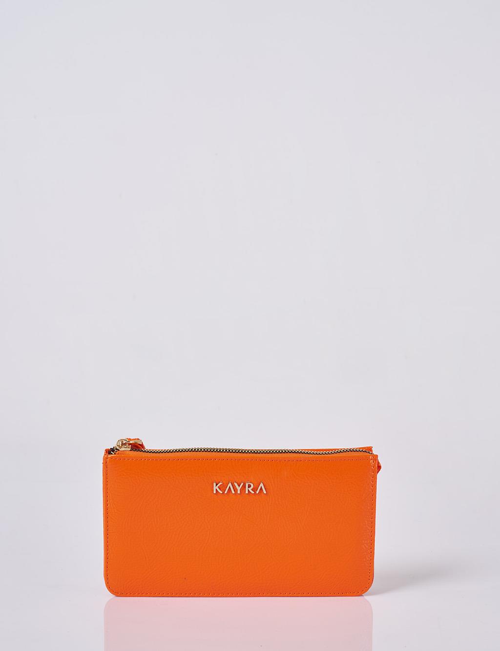 Logo Wallet in Orange