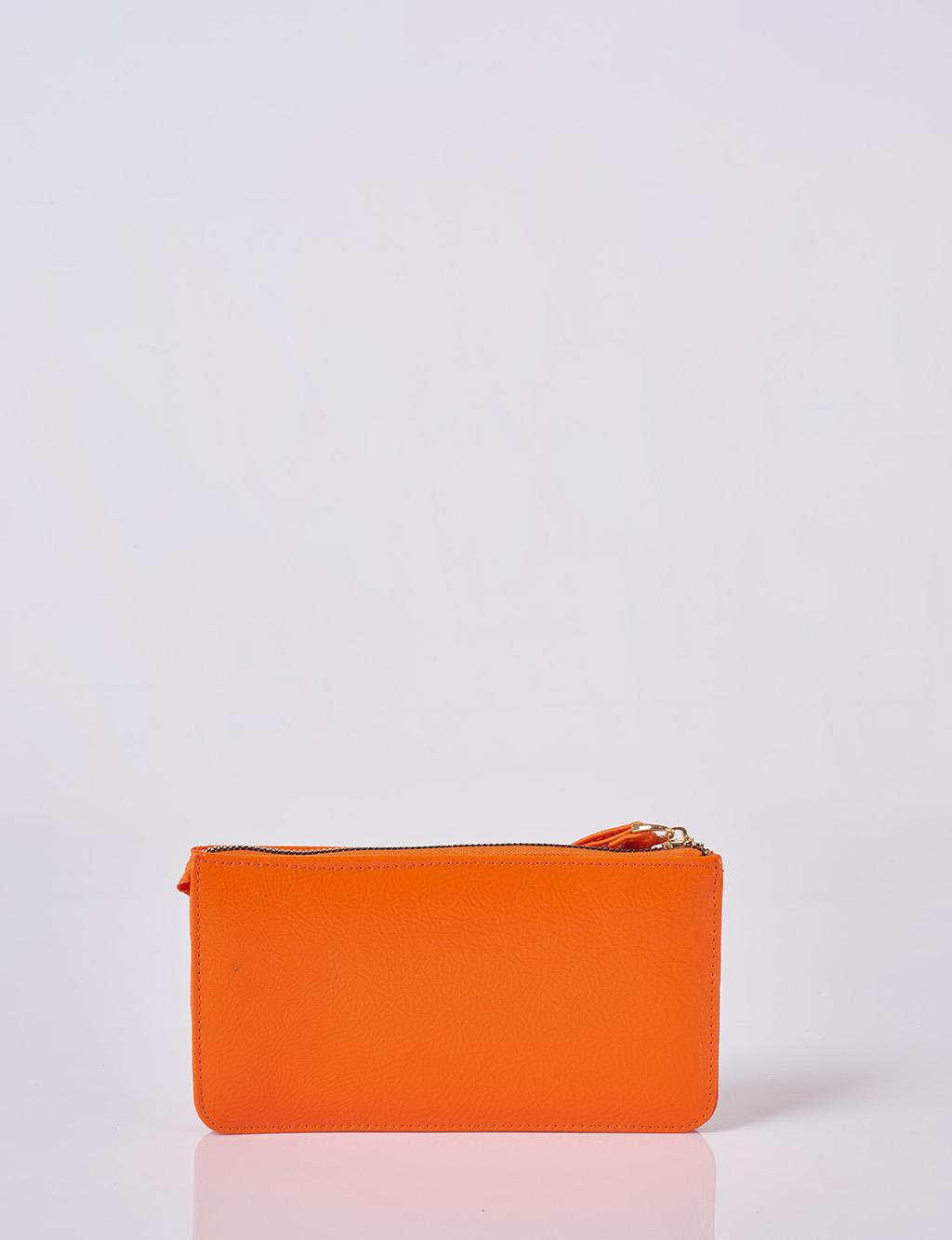 Logo Wallet in Orange