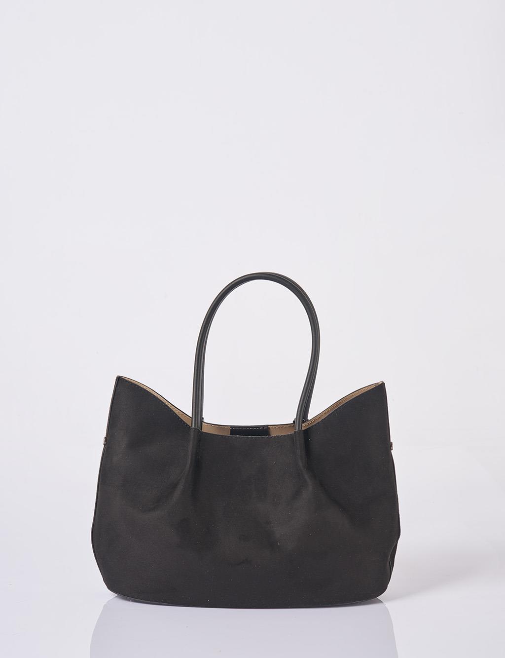 Puppy Suede Bag Black