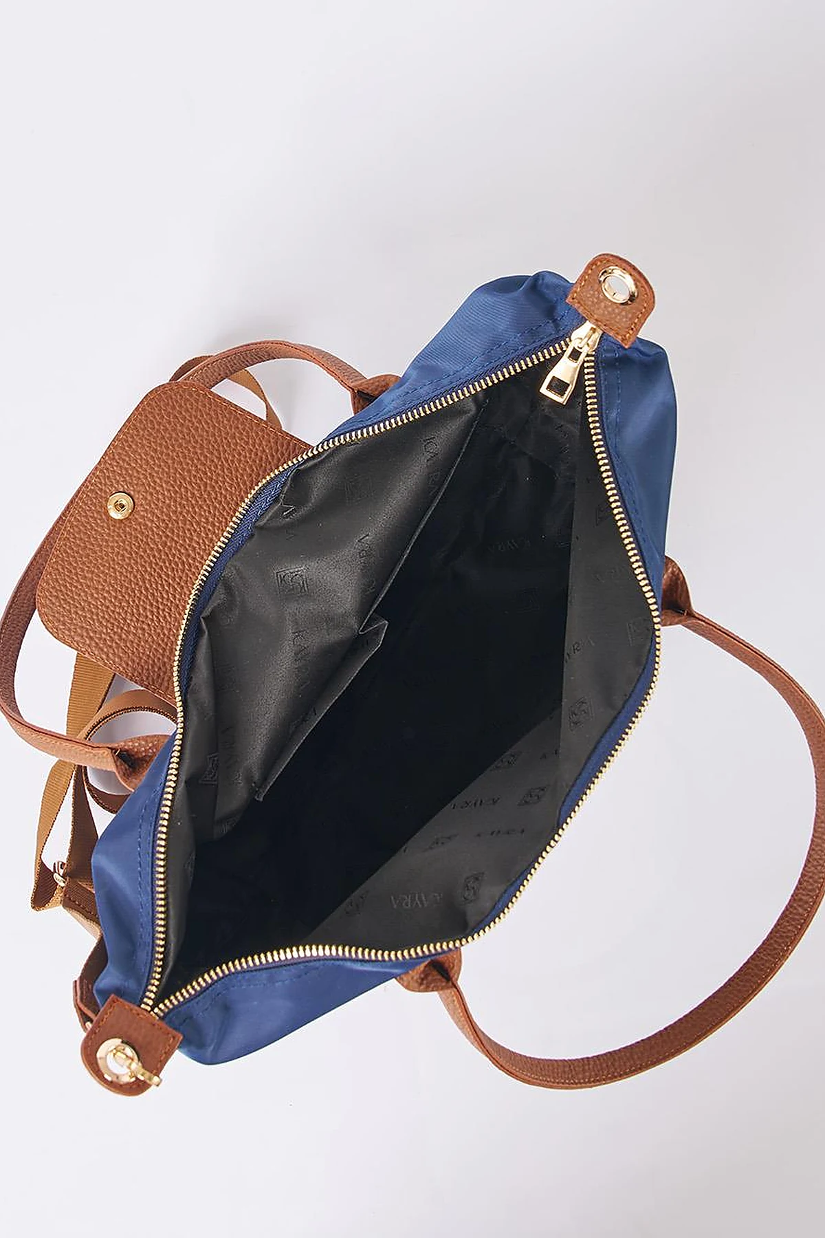 Large Fabric Bag Navy Blue