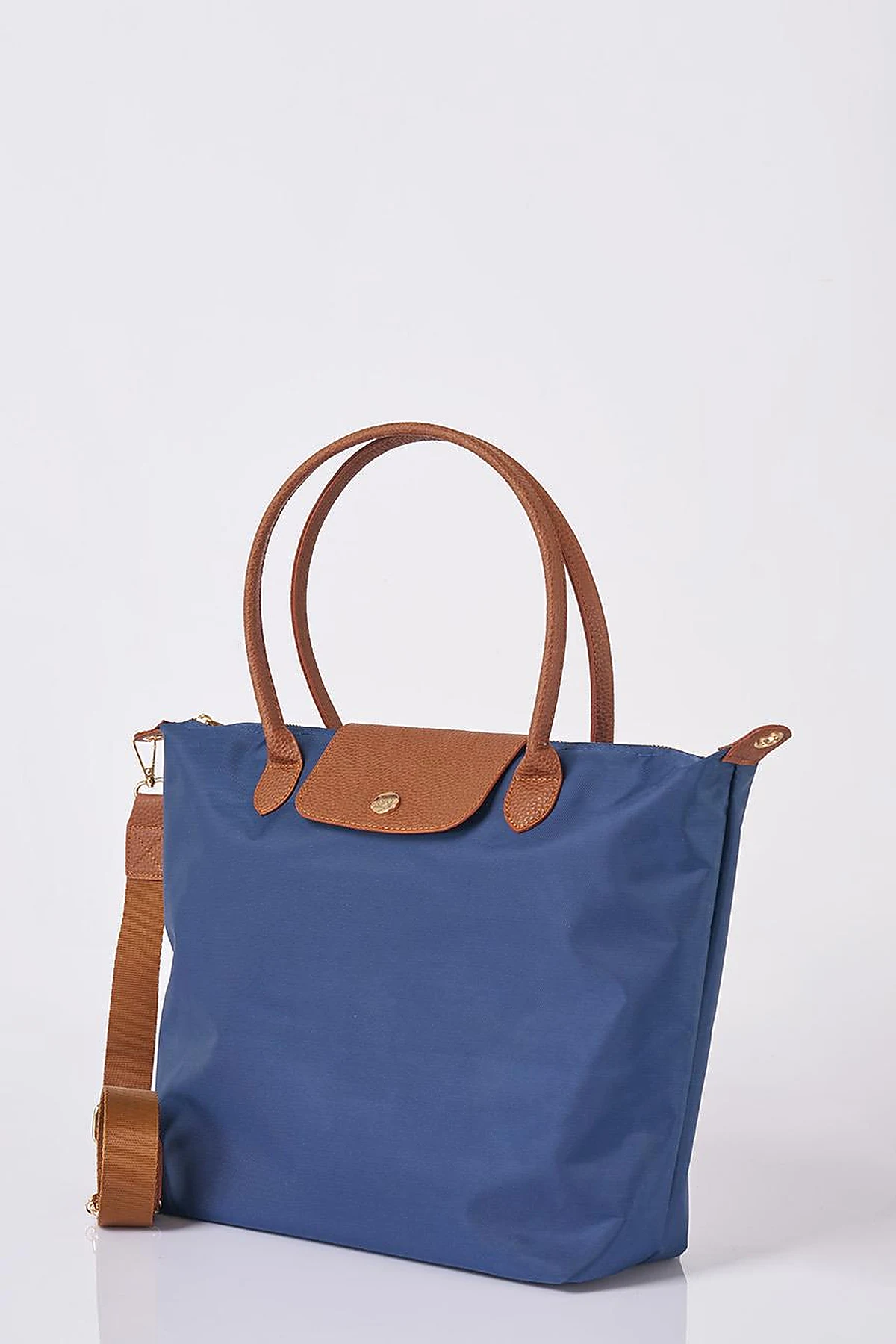 Large Fabric Bag Navy Blue