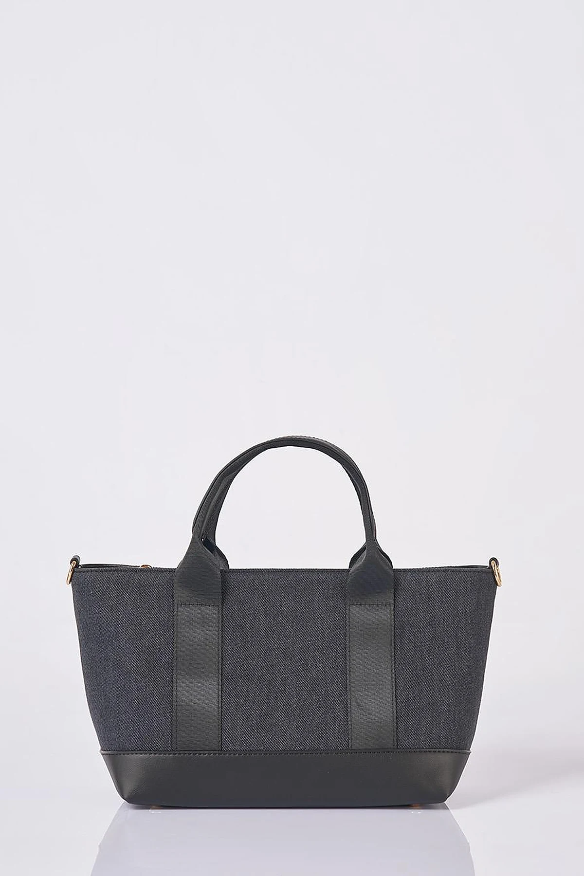 Logo Denim Bag in Anthracite