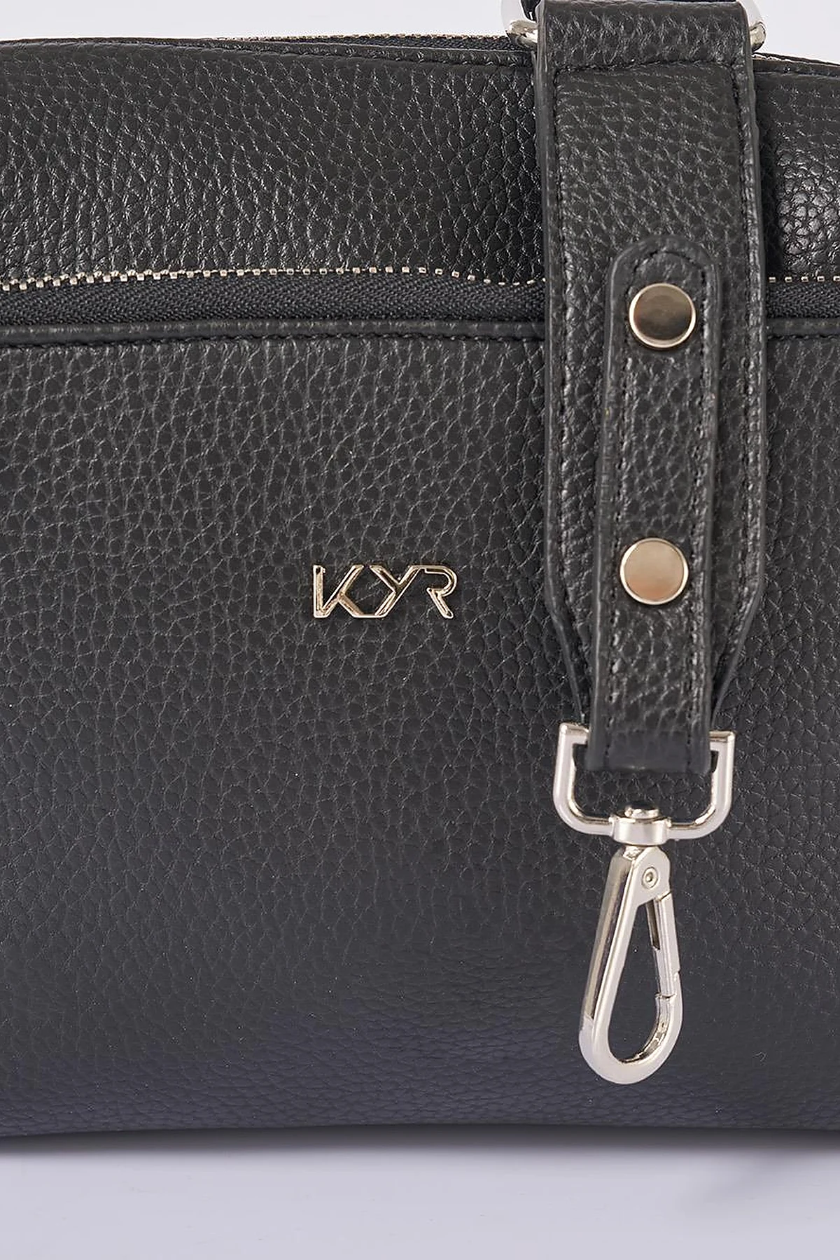 Logo Shoulder Bag in Black