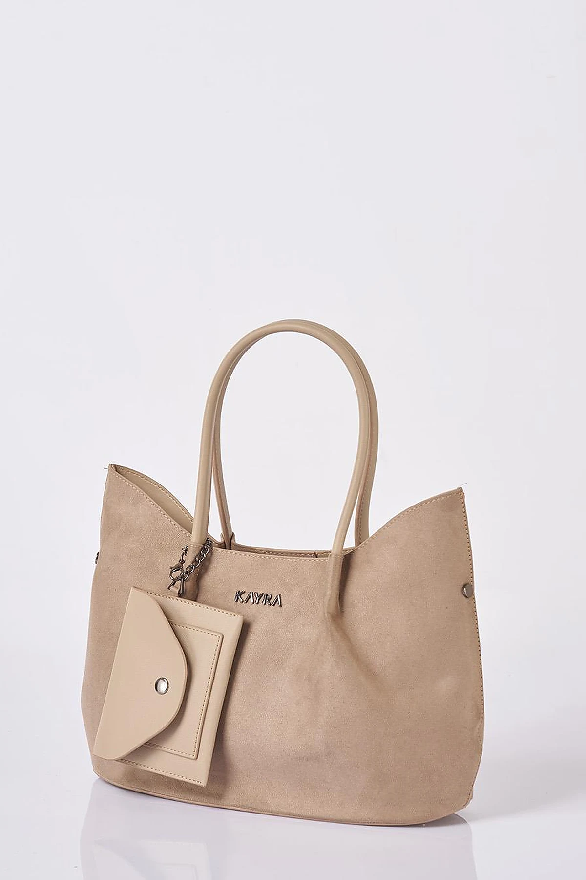 Puppy Suede Bag Dark Mink