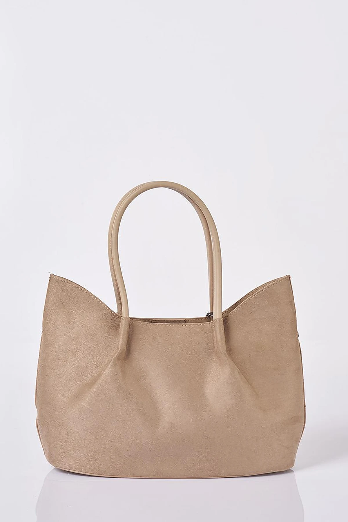 Puppy Suede Bag Dark Mink