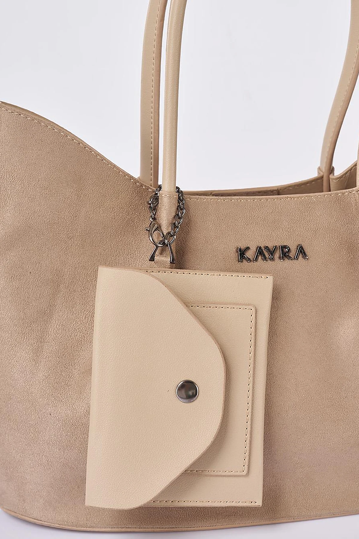 Puppy Suede Bag Dark Mink