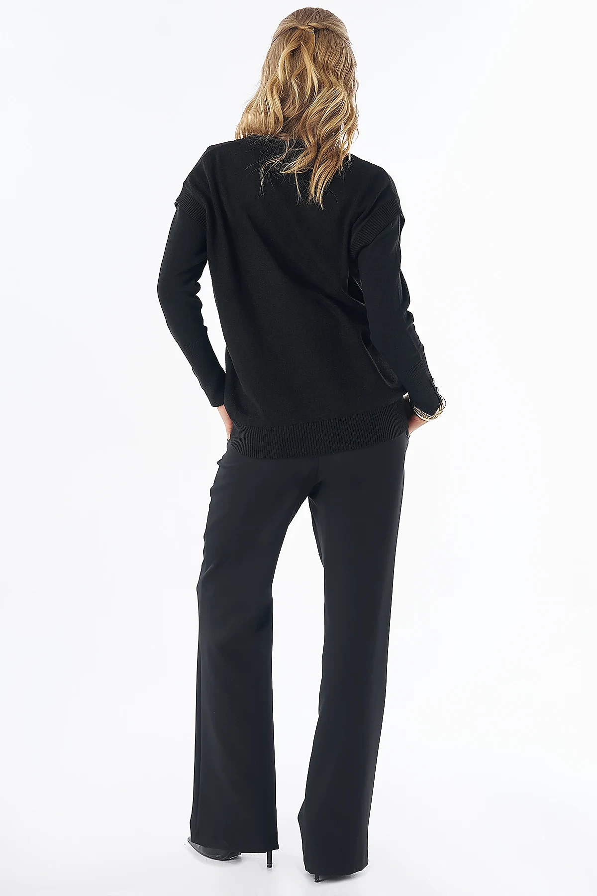Knit Vest Black