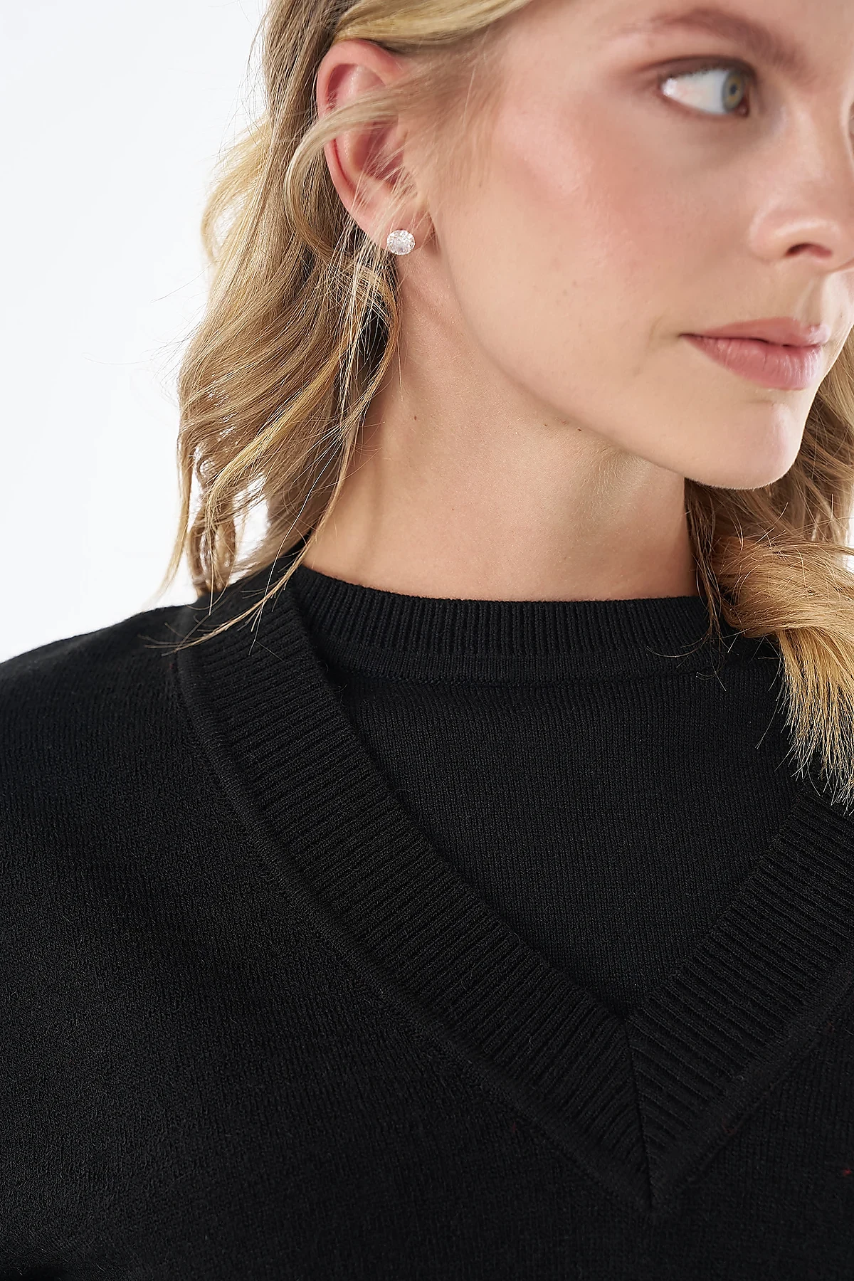 Knit Vest Black