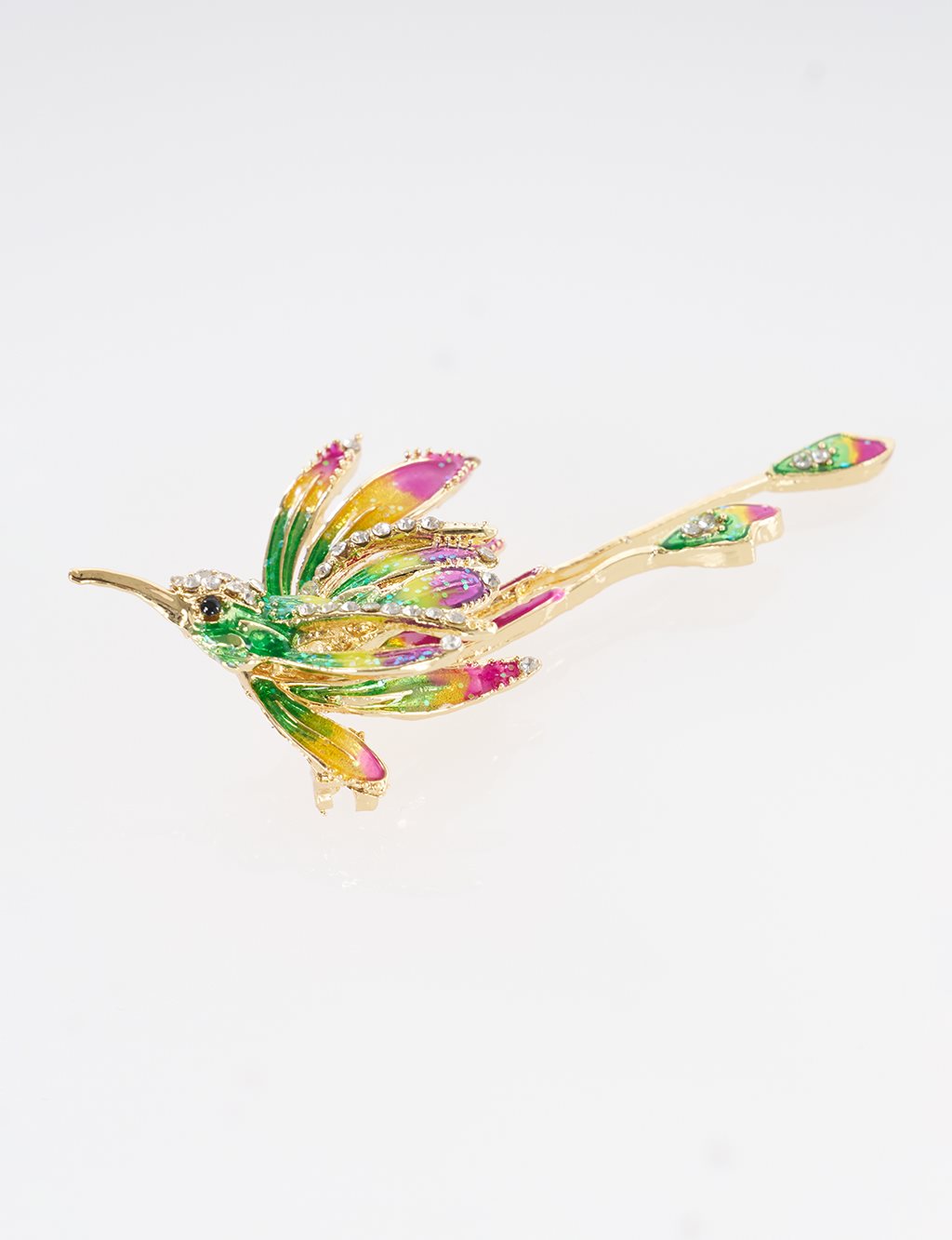 Phoenix Brooch Gold