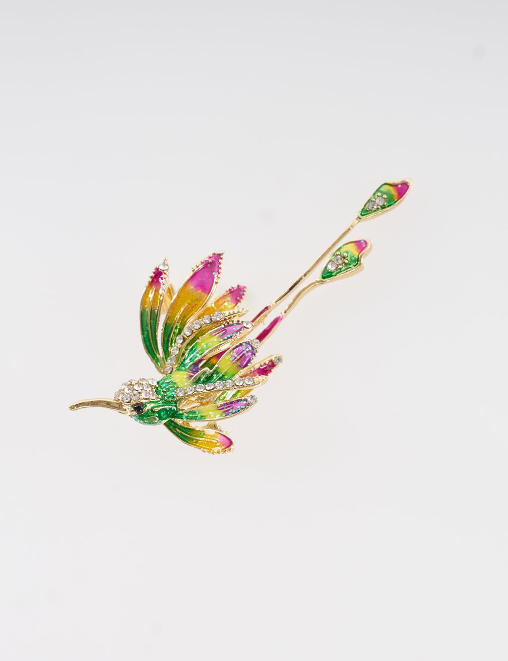 Phoenix Brooch Gold