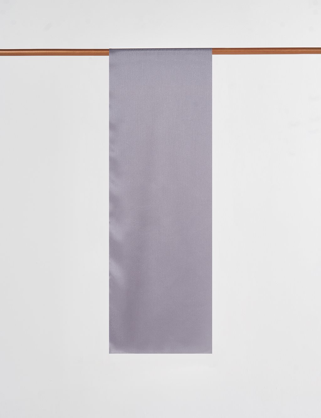 Glitter Satin Scarf Gray