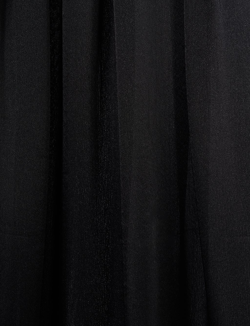 Glitter Satin Scarf Black