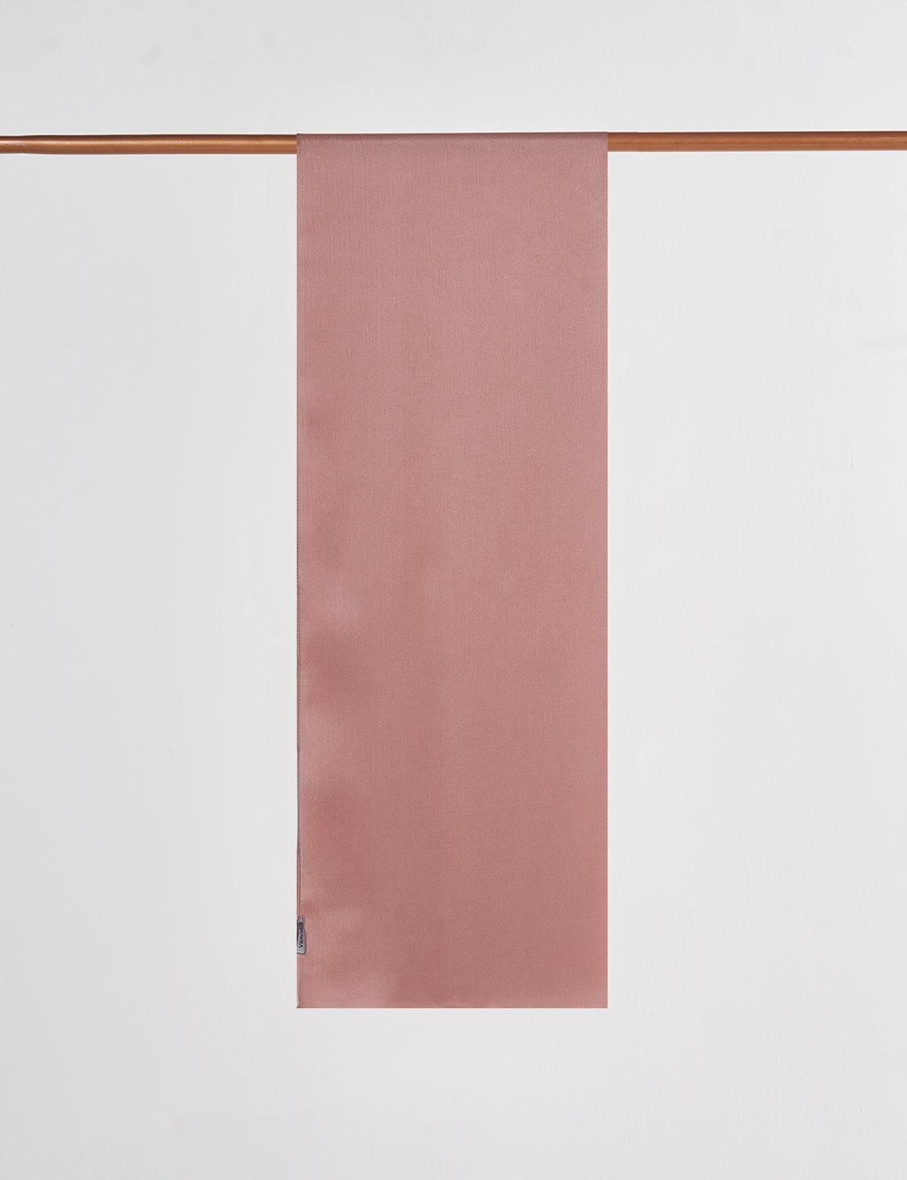 Glitter Satin Scarf Powder Pink