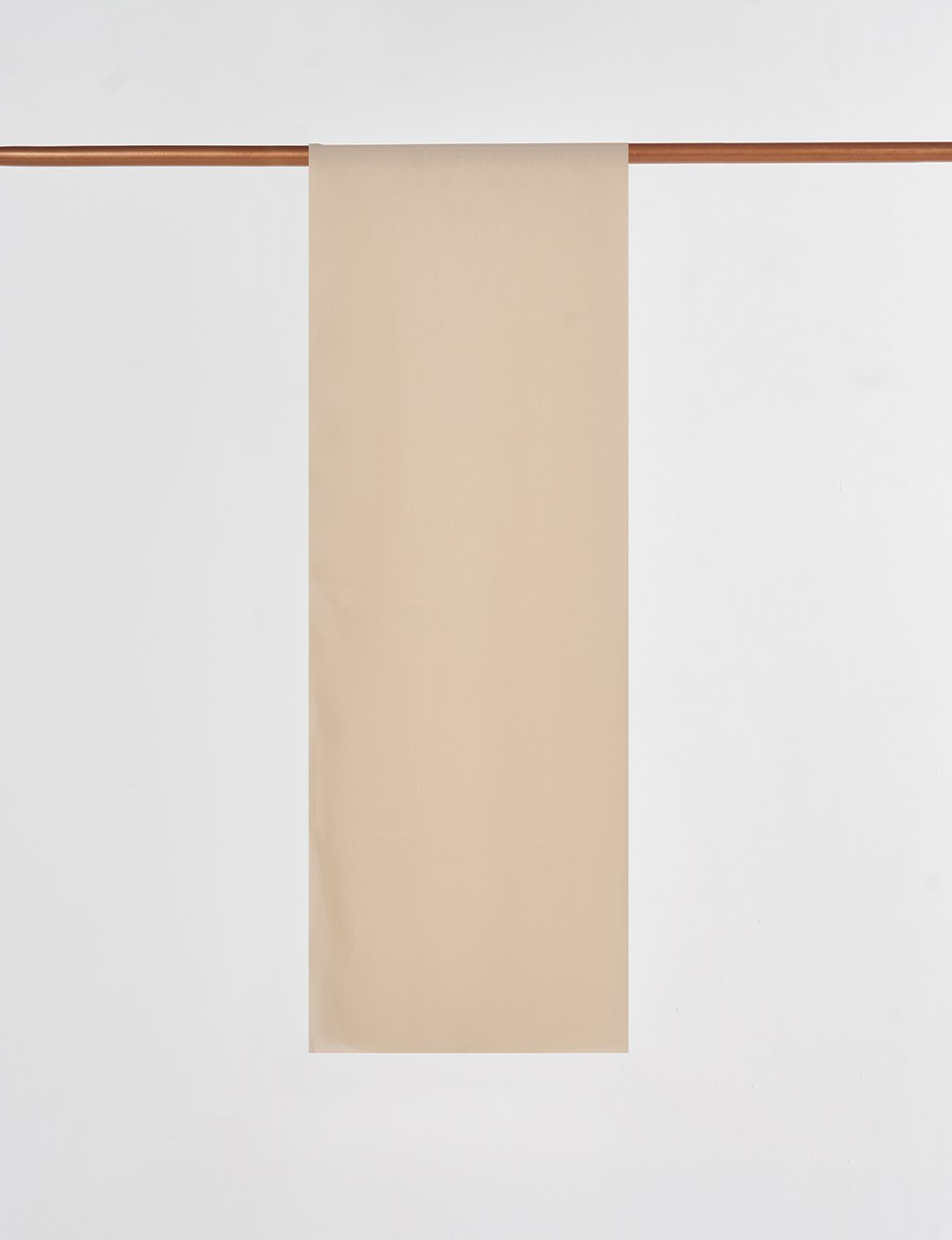 Glitter Satin Scarf Beige