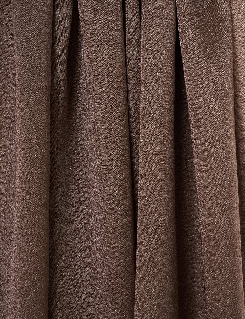 Glitter Satin Scarf Brown