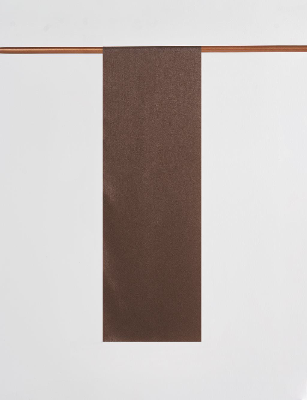 Glitter Satin Scarf Brown