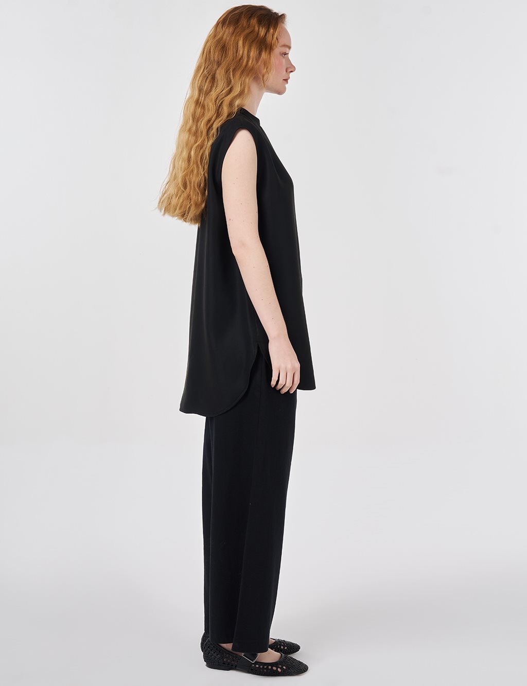 Sleeveless T-shirt Black