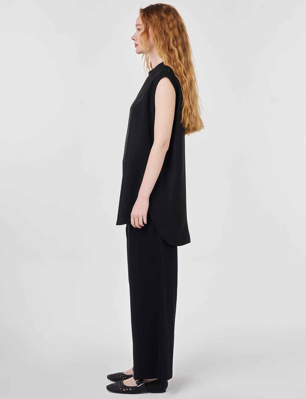 Sleeveless T-shirt Black