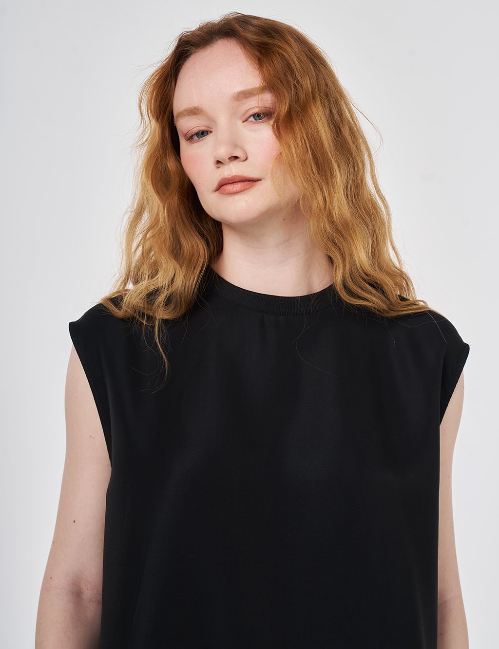 Sleeveless T-shirt Black