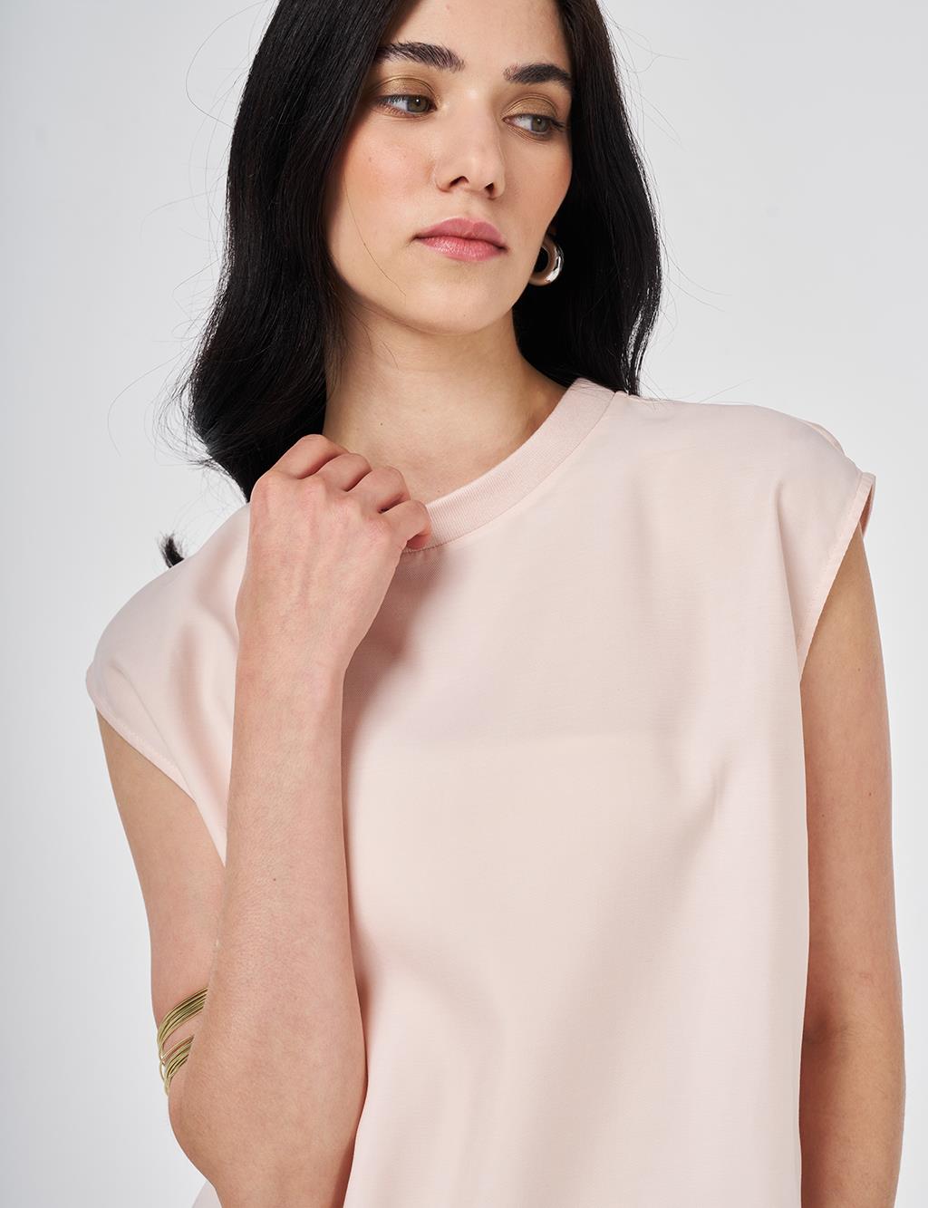 Sleeveless T-shirt, Light Salmon