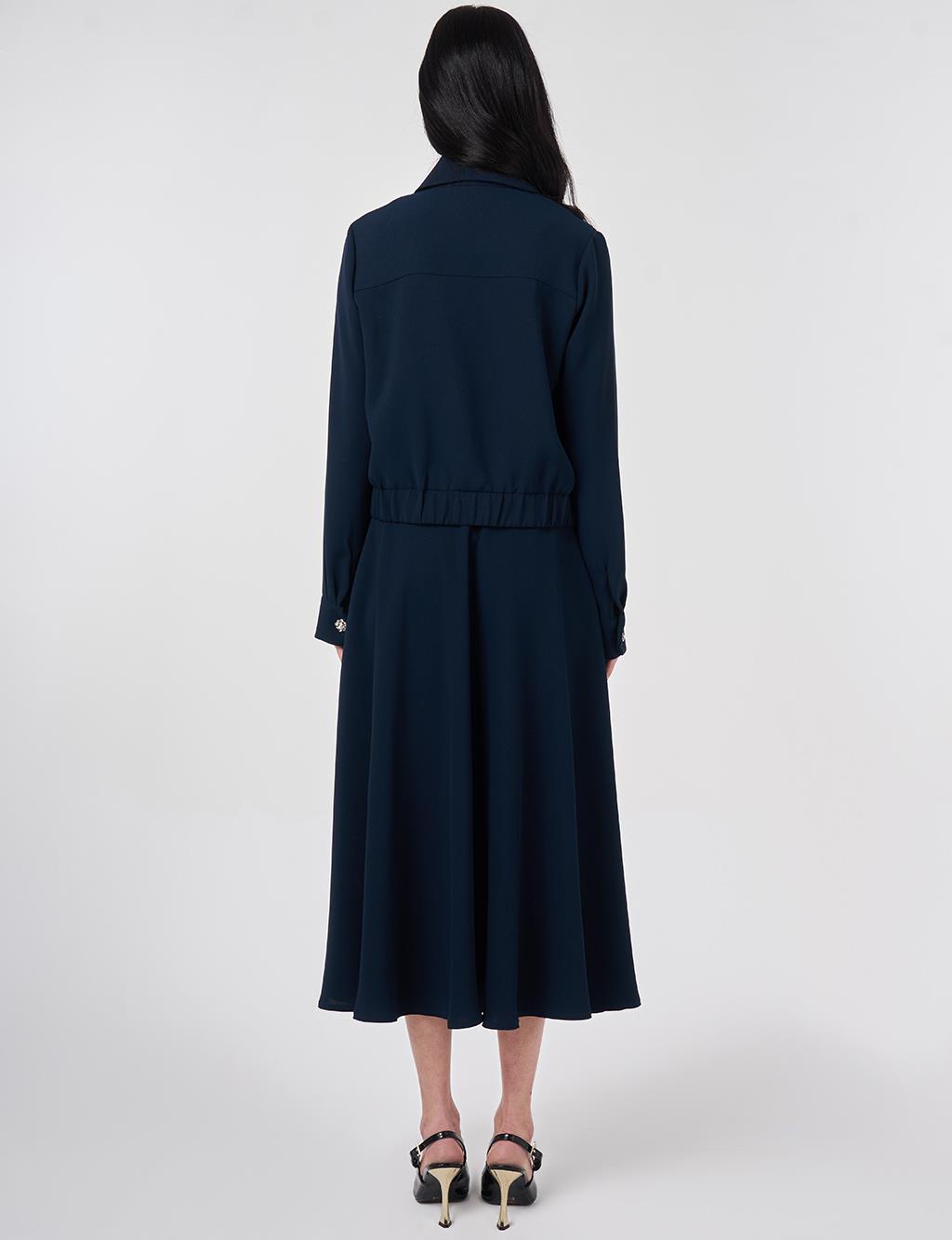 Bombardier Jacket Set Dark Navy