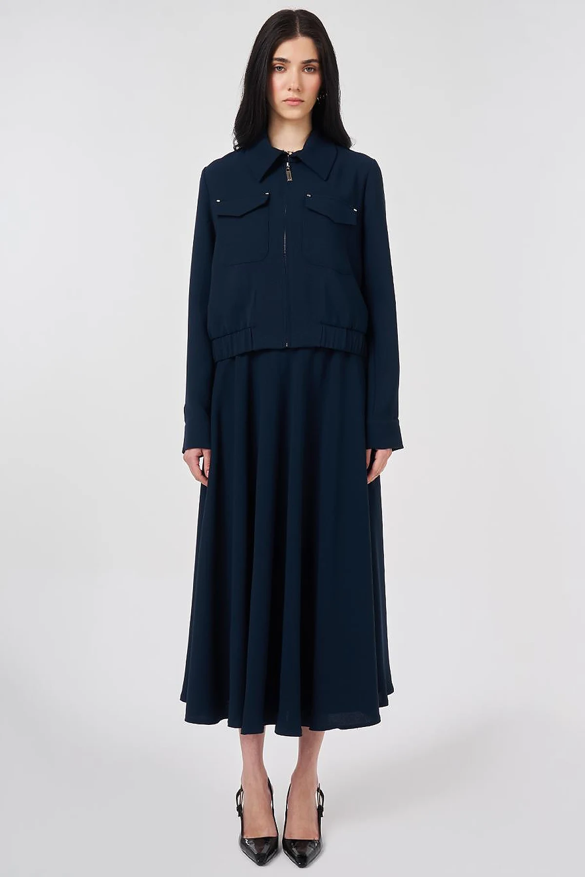 Bombardier Jacket Set Dark Navy