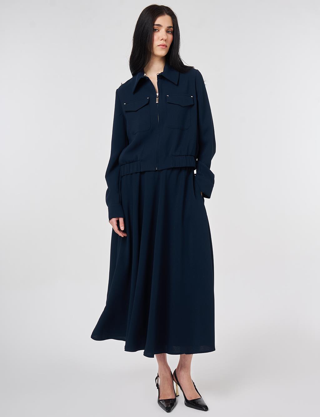 Bombardier Jacket Set Dark Navy