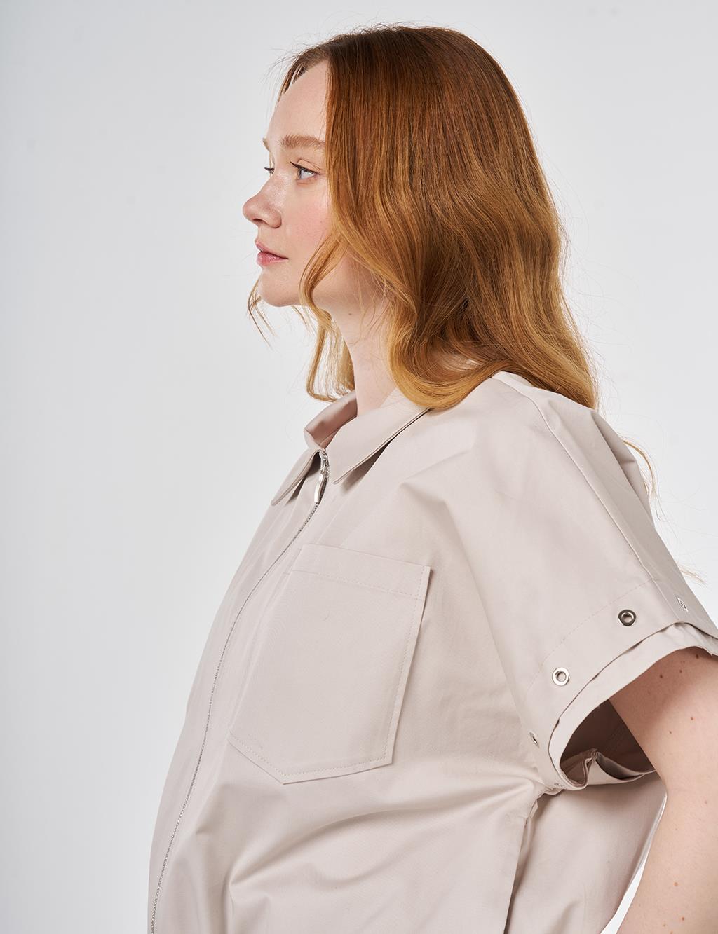 Kuş Gözü Detaylı Etekli Takım Taş