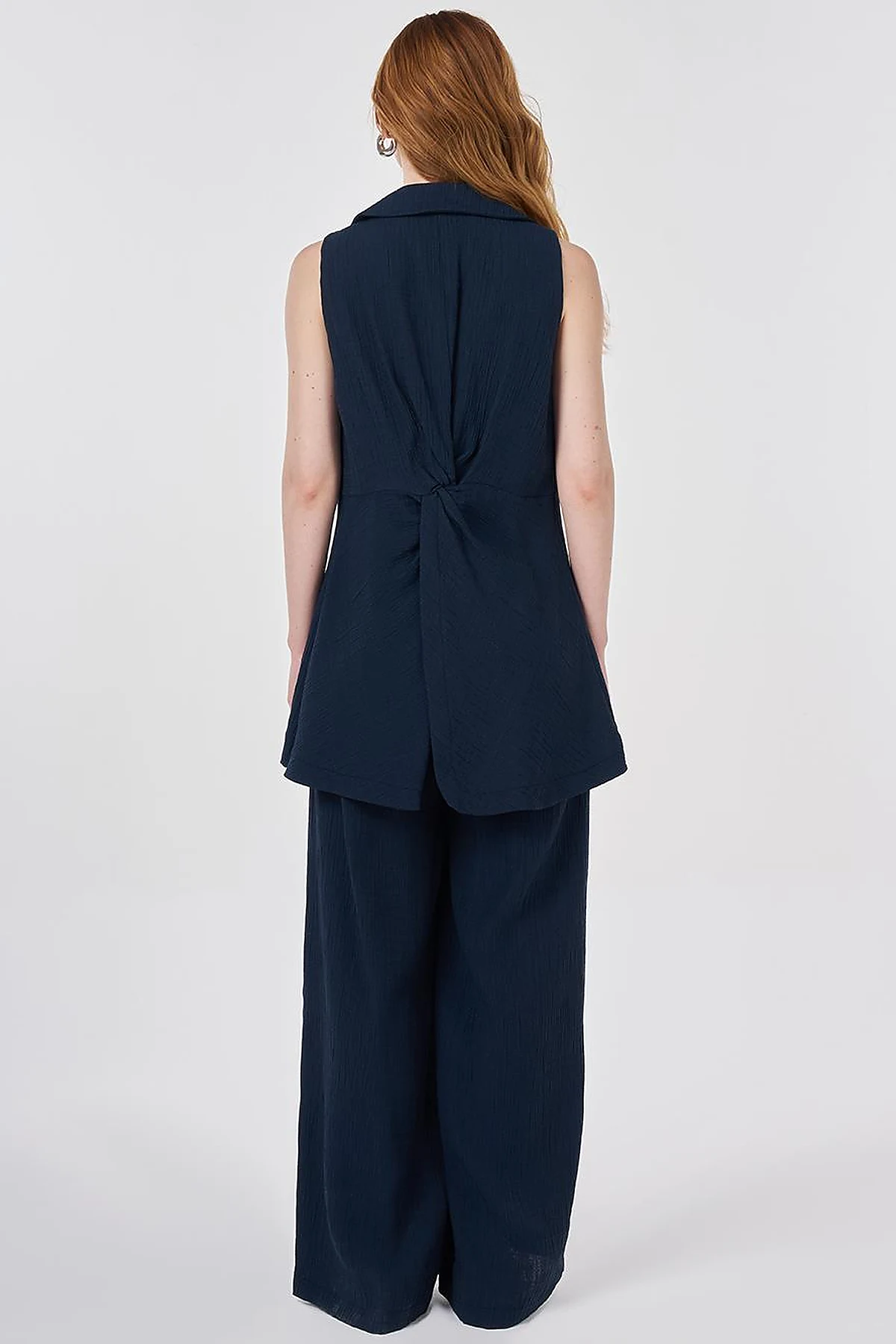 Dark Navy Suit with Lyocell Viscose Vest