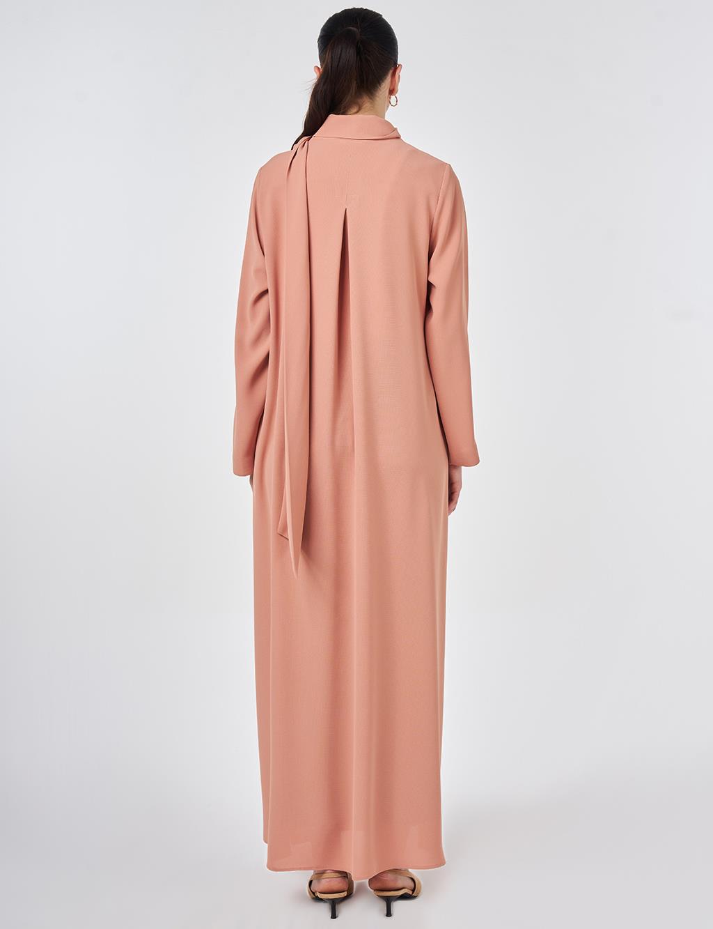 Şal Yaka Krep Pardesü Mantar