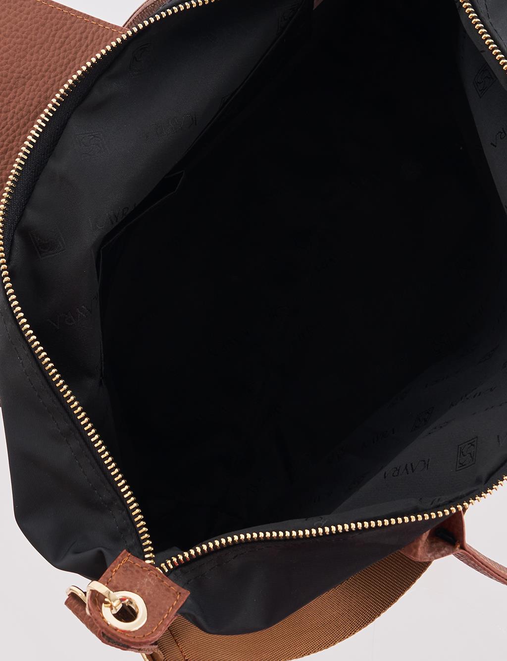 Large Fabric Bag Black