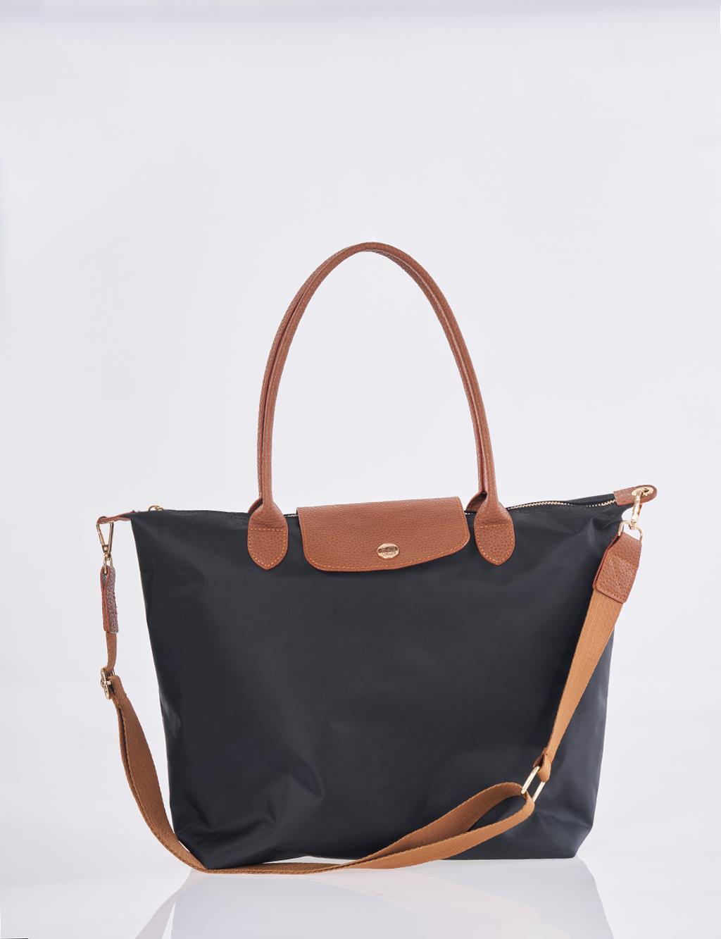 Large Fabric Bag Black