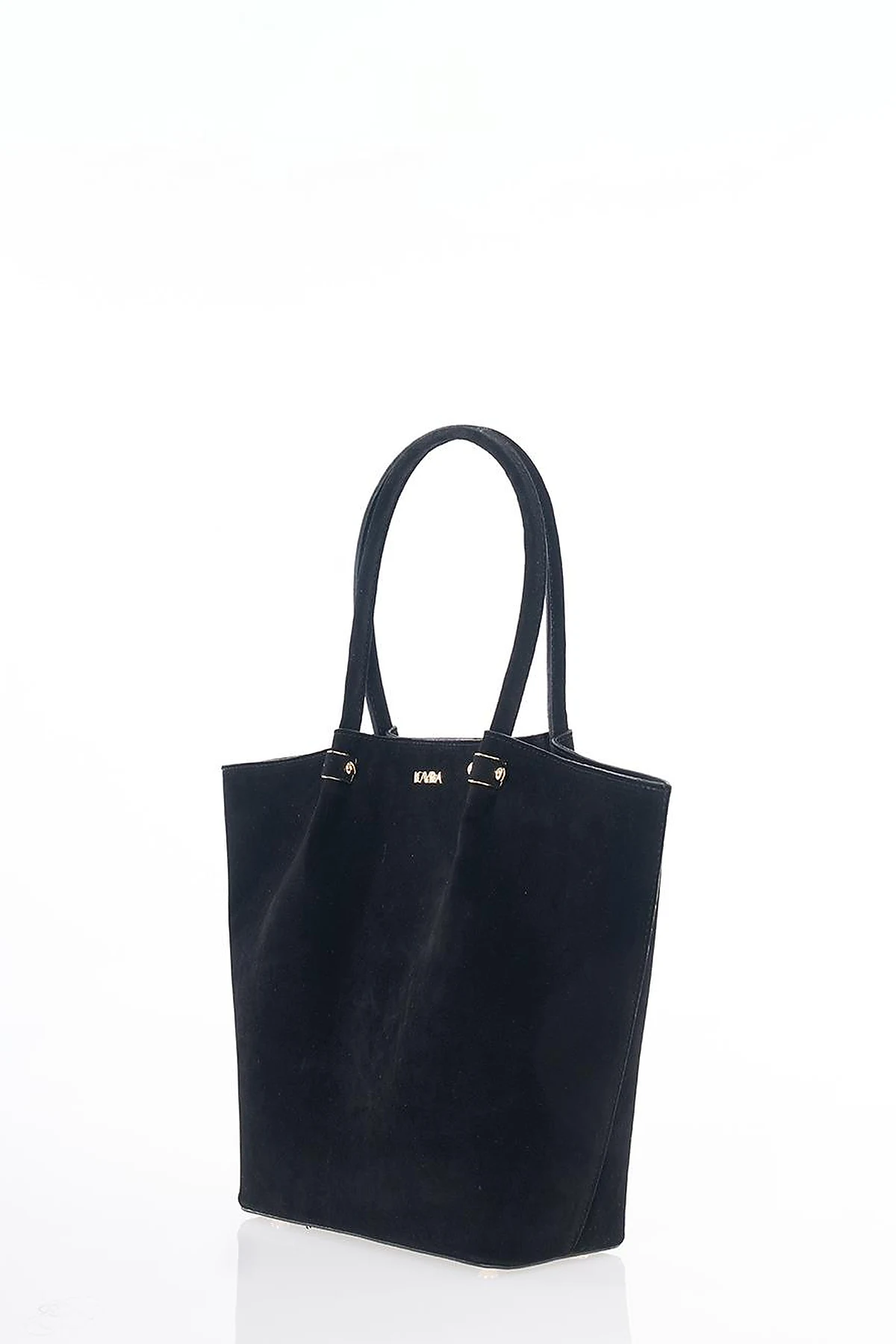Suede Shoulder Bag Black