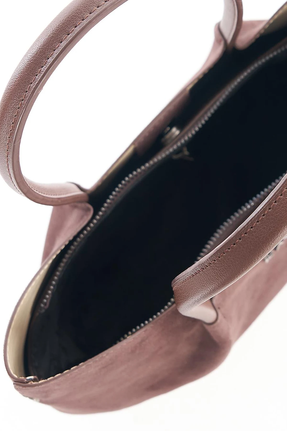 Puppy Suede Bag Dark Brown