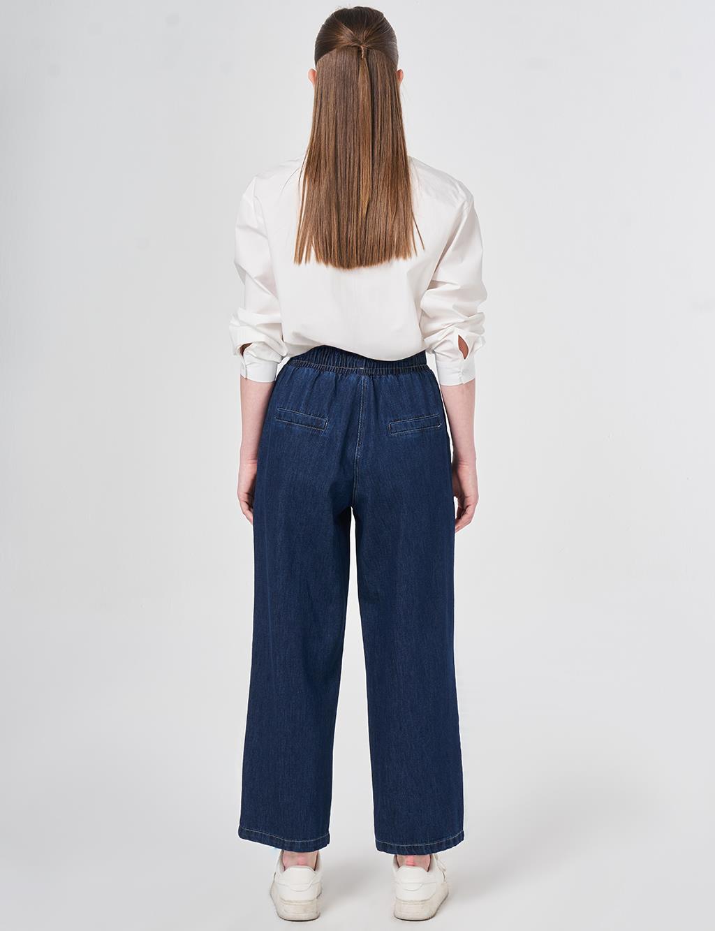 Torba Cepli Denim Pantolon Lacivert