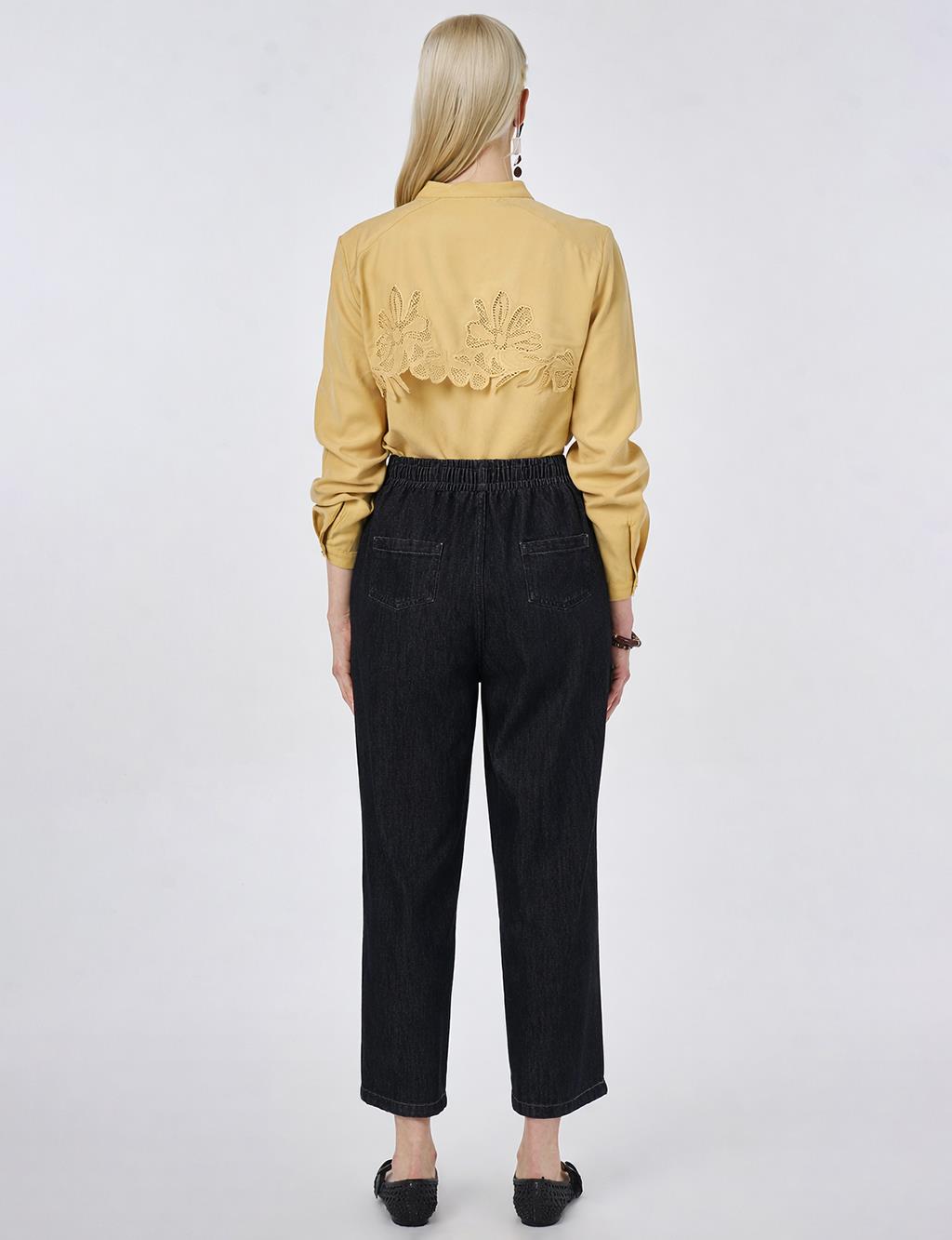 Torba Cepli Denim Pantolon Antrasit