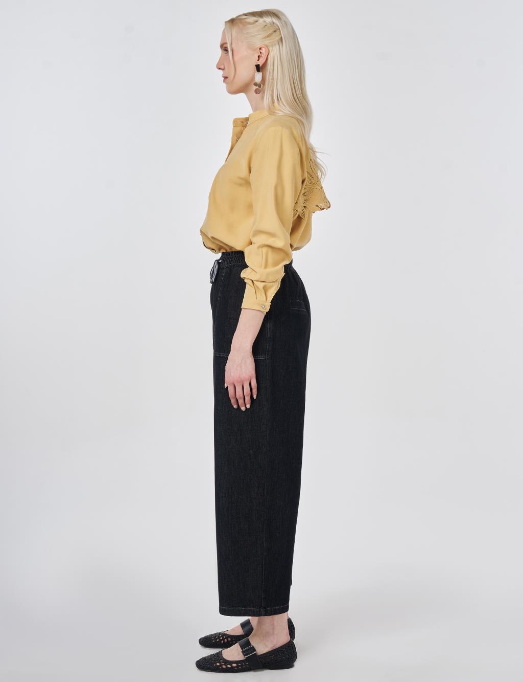 Torba Cepli Denim Pantolon Antrasit