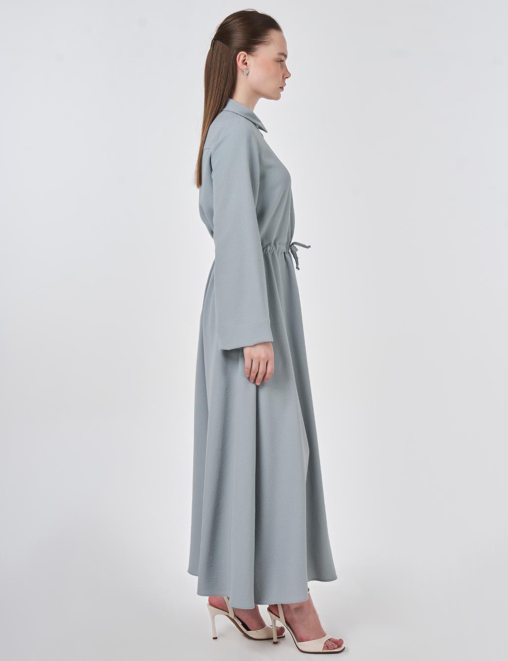 Sequined Maxi Dress Grey