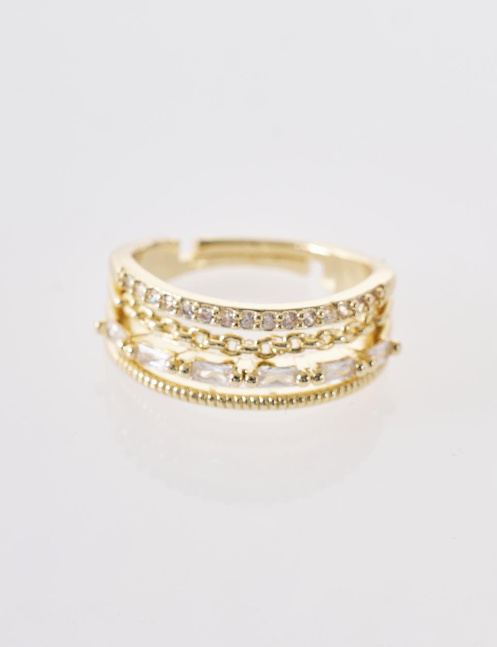 Spiral Ring Gold