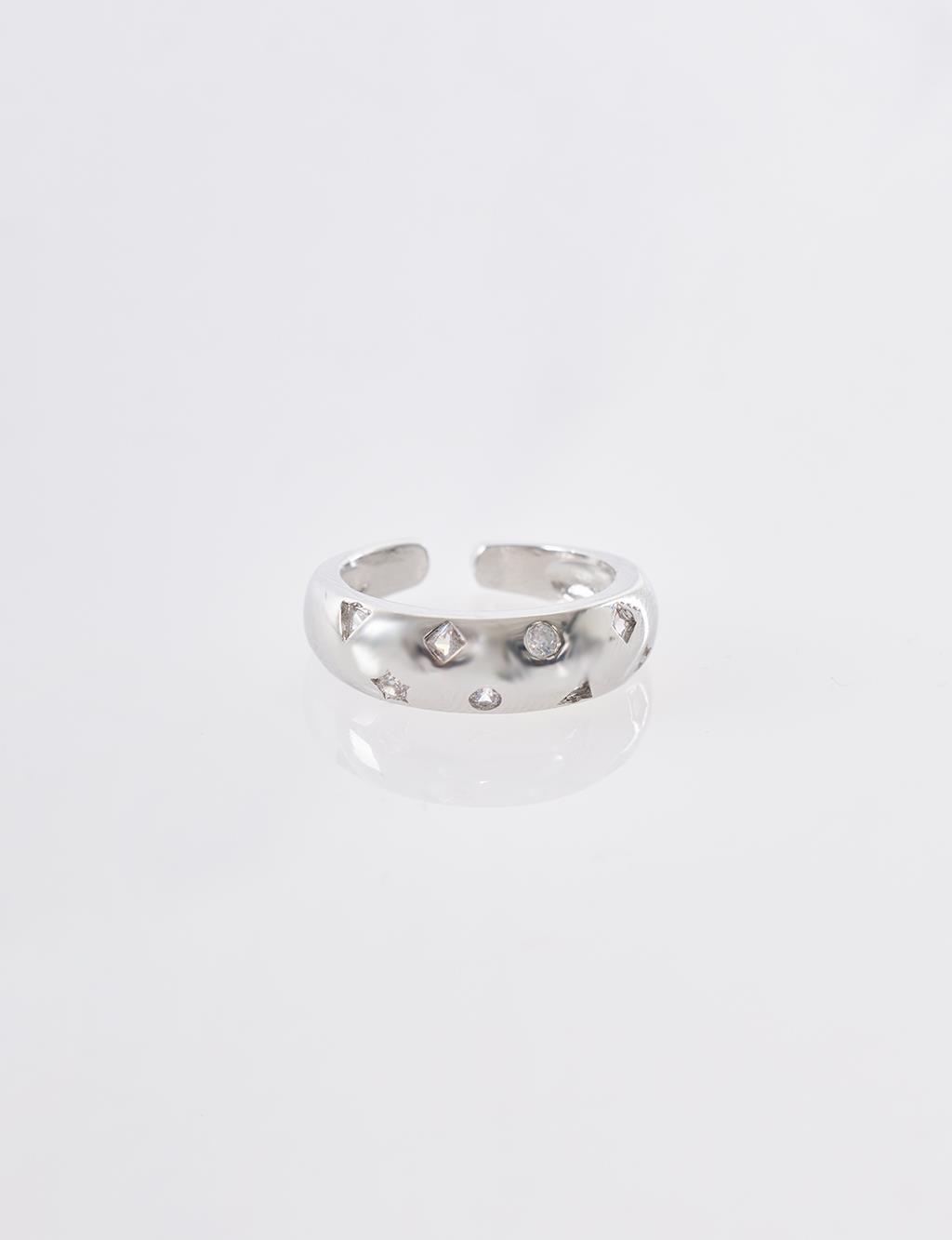 Domed Ring Silver