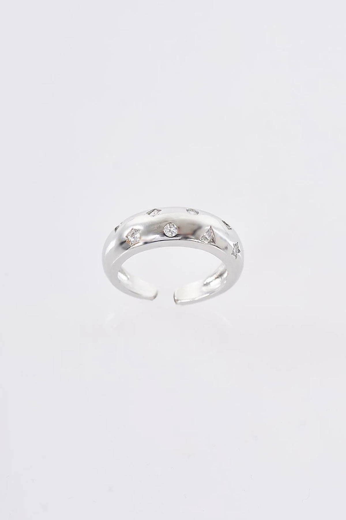 Domed Ring Silver