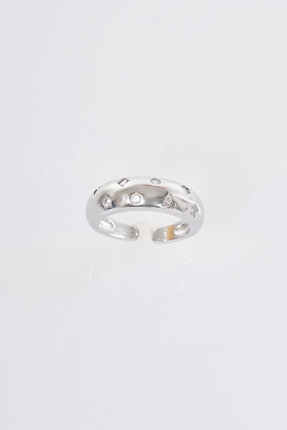Domed Ring Silver