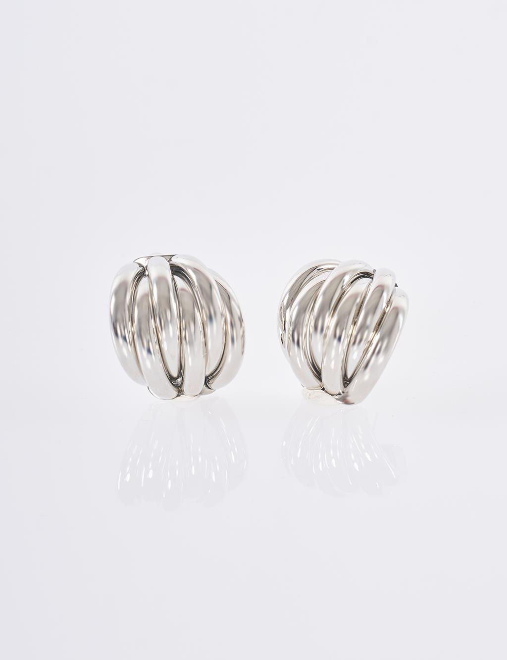 Spiral Earrings Silver