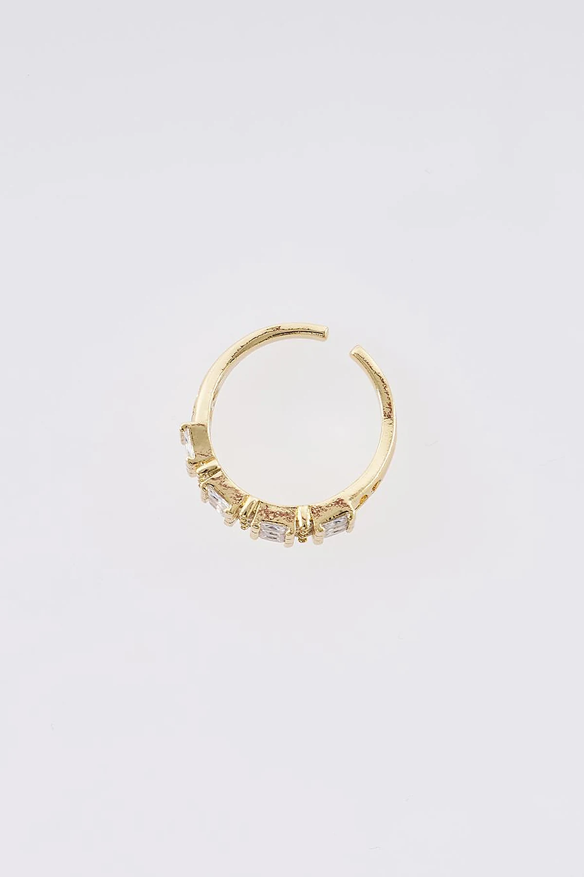 Geometric Form Ring Gold