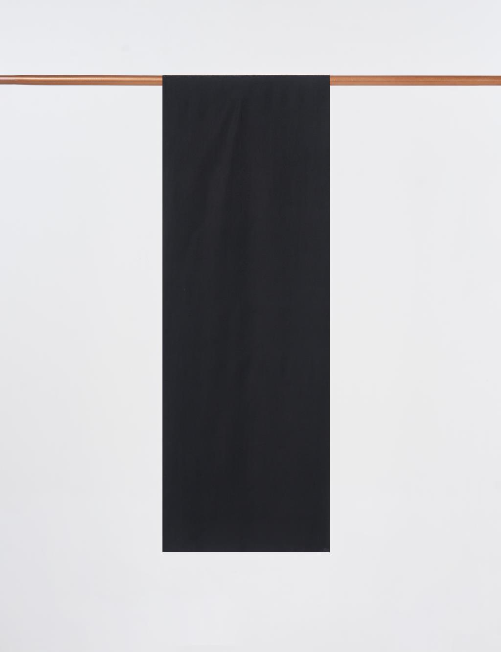 Patterned Bamboo Scarf Black