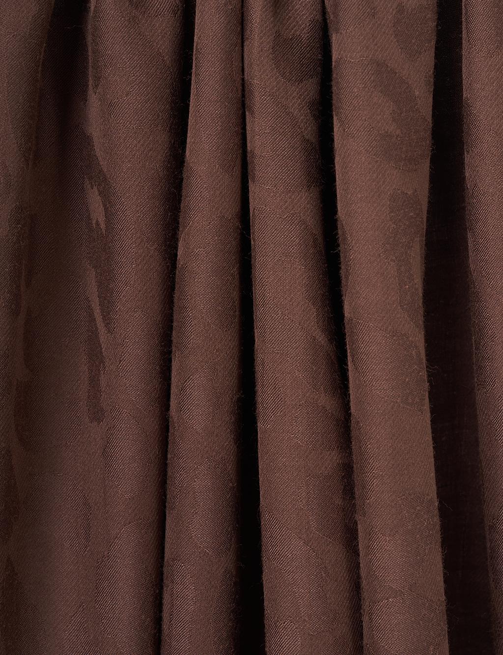 Abstract Pattern Bamboo Scarf Brown Bamboo Shawl, Rose Pink