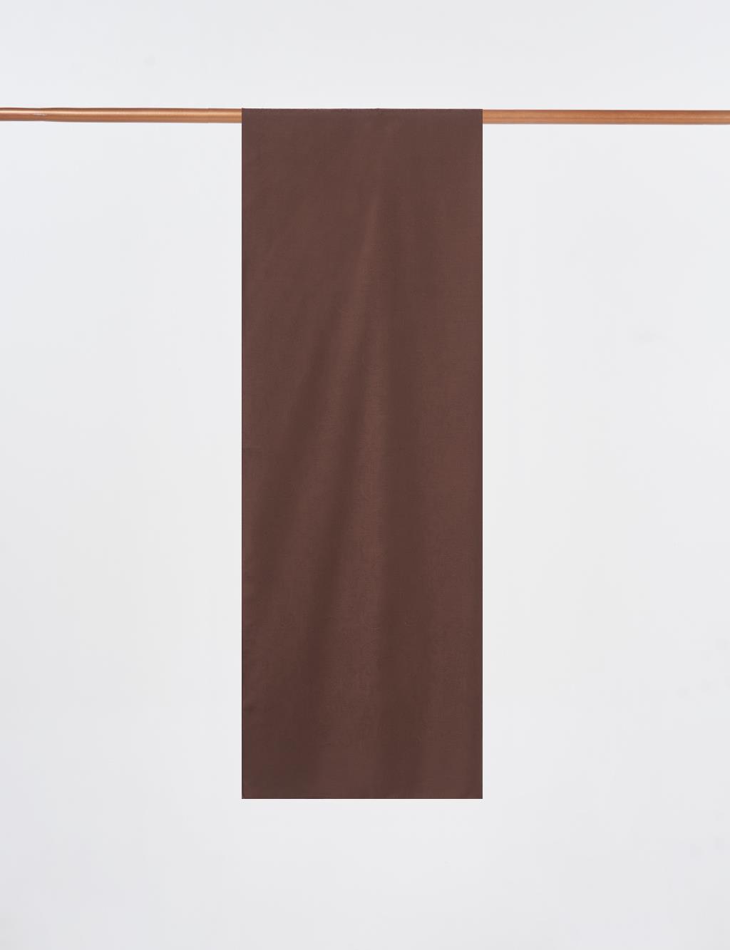 Patterned Bamboo Scarf Brown