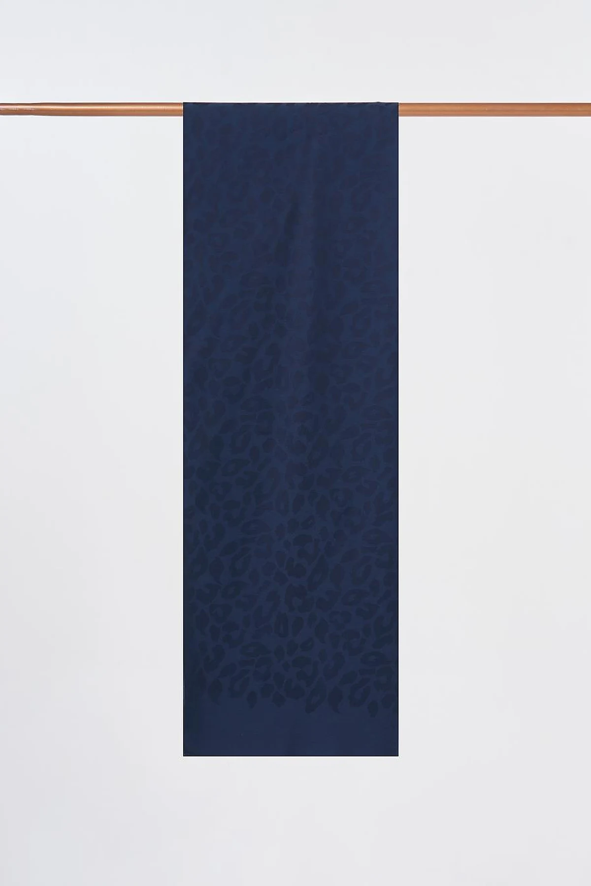Abstract Pattern Bamboo Scarf Navy Blue