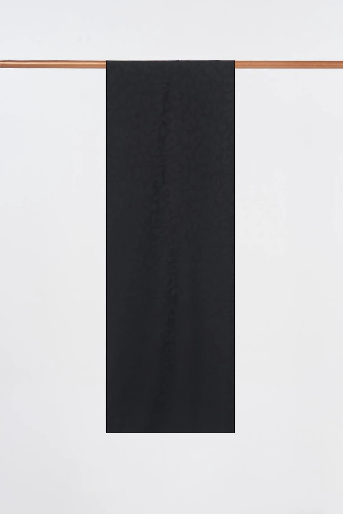 Abstract Pattern Bamboo Scarf Black